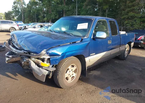 2000 Chevrolet Silverado C1500 from USA, damaged, VIN 2GCEC19T5Y1218645